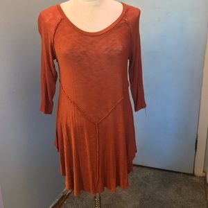 Orange Free People Tunic